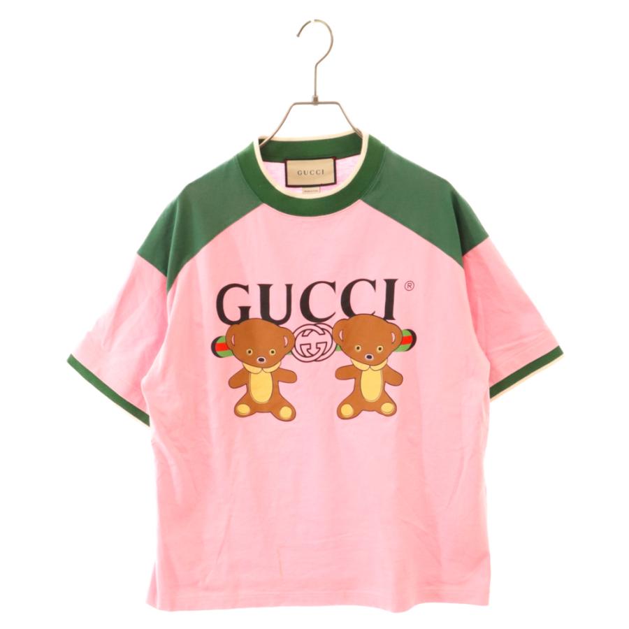 GUCCI グッチ 23SS Bear Print Jersey Tee ベアプリントジャージー 