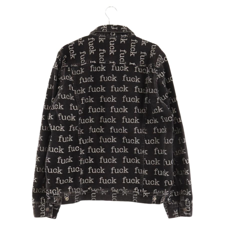 Supreme SUPREME シュプリーム 13SS Fuck Denim Jacket FUCK総柄 Supreme SUPREME シュプリーム 13SS Fuck Denim Jacket FUCK総柄
