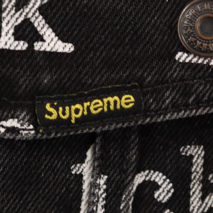 Supreme SUPREME シュプリーム 13SS Fuck Denim Jacket FUCK総柄 Supreme SUPREME シュプリーム 13SS Fuck Denim Jacket FUCK総柄