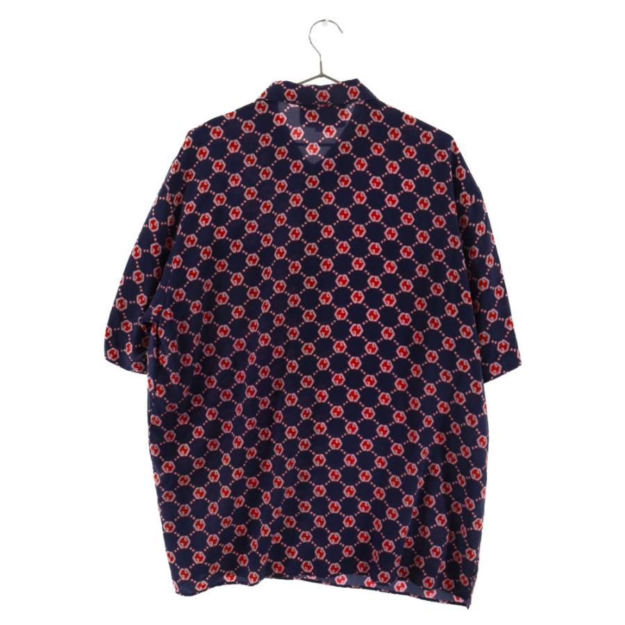 ［美品］GUCCI シルク チェーン柄 シャツ 42 美品］GUCCI シルク チェーン柄 シャツ 42 - メルカリ