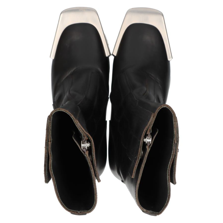 Rick Owens リックオウエンス BEVELED PLATFORM BOOTS グリルド Rick Owens リックオウエンス BEVELED PLATFORM BOOTS グリルド