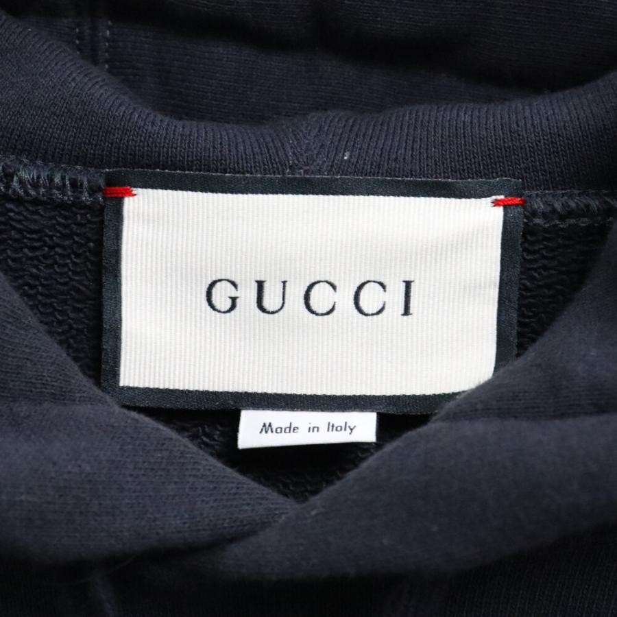 GUCCI グッチ 20SS ハワイプリントフーディ プルオーバーパーカー ヤシ 