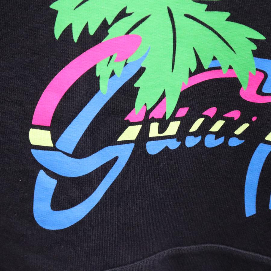 GUCCI グッチ 20SS ハワイプリントフーディ プルオーバーパーカー ヤシ 
