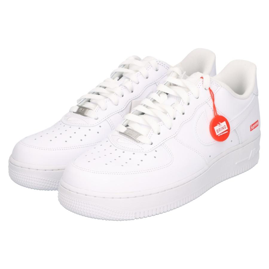 NIKE ナイキ×SUPREME AIR FORCE 1 LOW CU9225-100 シュプリーム エアフォース1 ローカットスニーカー ホワイト US10/28cm｜shopbring｜03