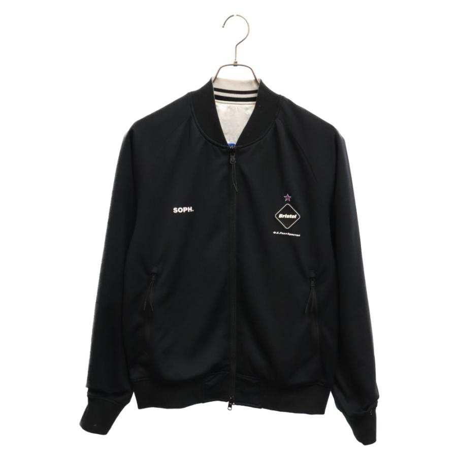 美品★Real Bristol トラックジャケット リバーシブルブルゾン L エフシーアールビー/エフシーレアルブリストル 18SS ロゴ