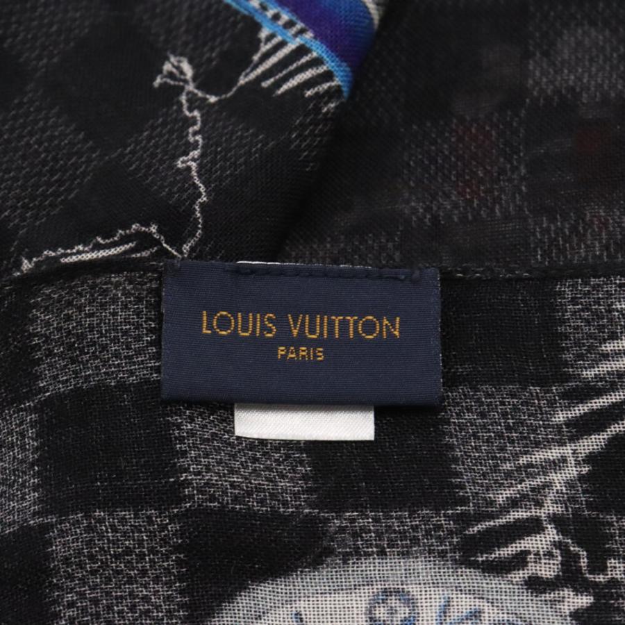 LOUIS VUITTON ルイヴィトン 19AW エトール・ダミエグラフィット・マップ ストール M75902 ブラック｜shopbring｜05