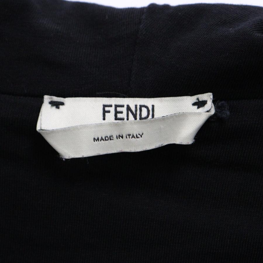 FENDI ズッカ柄オーバーサイズパーカー FENDI】フェンディ『FFロゴ ズッカ柄 ジップアップパーカー sizeXXL