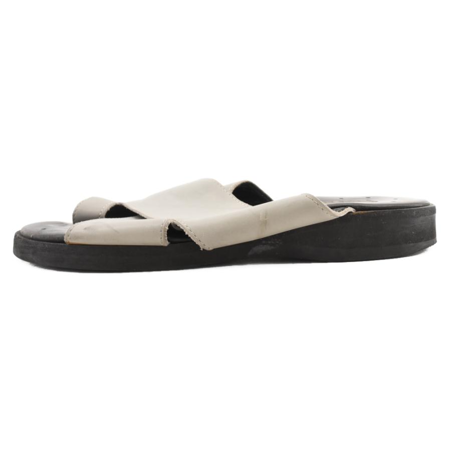 DIRK BIKKEMBERGS ダークビッケンバーグ レザー サンダル グレー DIRK BIKKEMBERGS ダークビッケンバーグ レザー サンダル グレー
