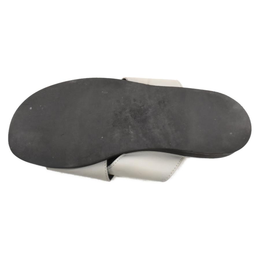 DIRK BIKKEMBERGS ダークビッケンバーグ レザー サンダル グレー DIRK BIKKEMBERGS ダークビッケンバーグ レザー サンダル グレー
