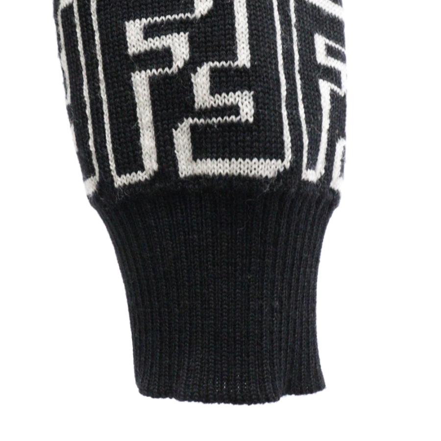 FENDI フェンディ ズッカ柄 クルーネック ニットセーター