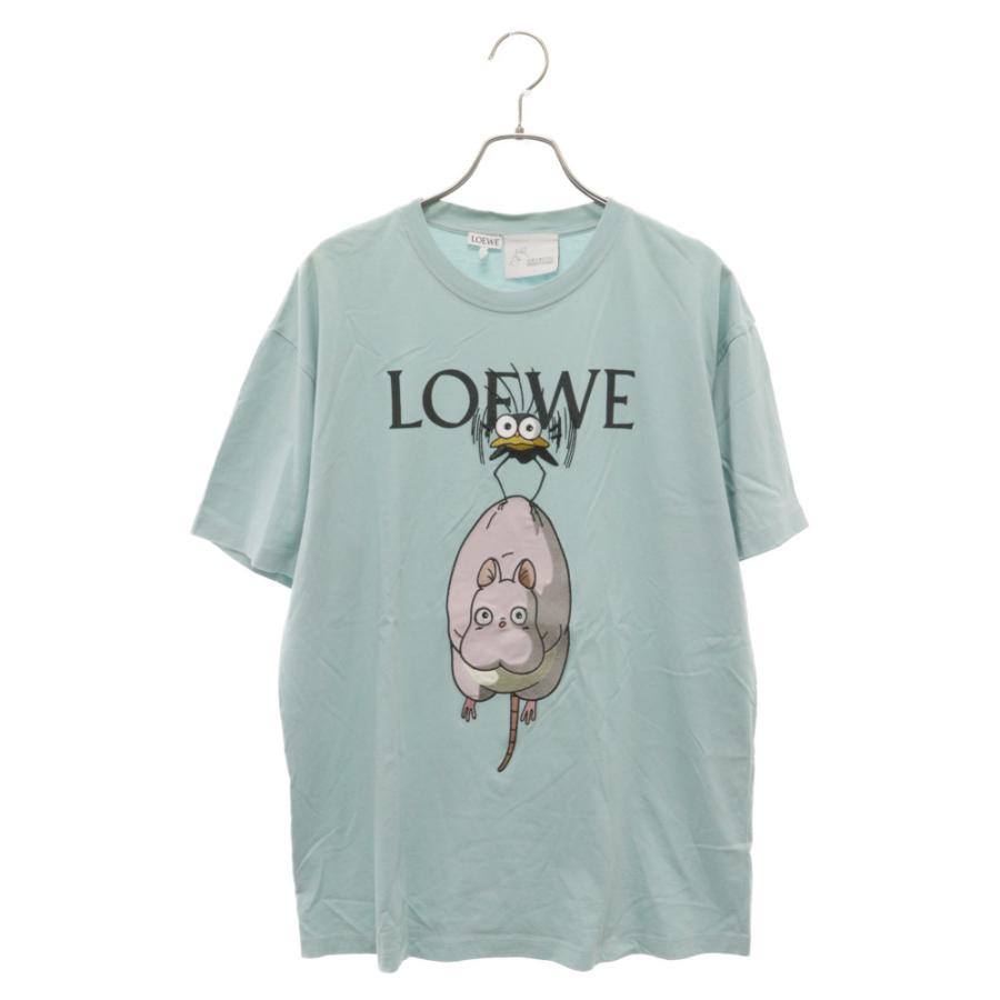 LOEWE ロエベ×千と千尋の神隠し ハエドリ 坊 ネズミ プリント LOEWE ロエベ×千と千尋の神隠し ハエドリ 坊 ネズミ プリント