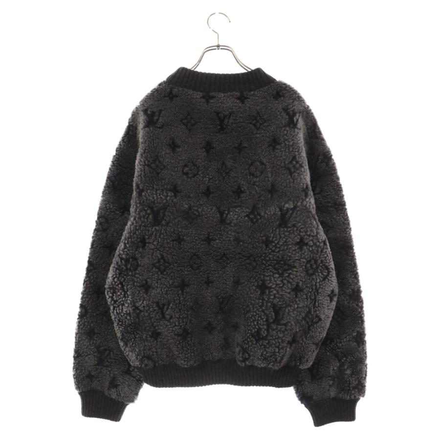 LOUIS VUITTON ルイヴィトン MONOGRAM SHEARLING CREWNECK LOUIS VUITTON ルイヴィトン MONOGRAM SHEARLING CREWNECK