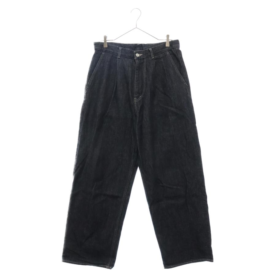 Graphpaper グラフペーパー Colorfast Denim Two Tuck Pants