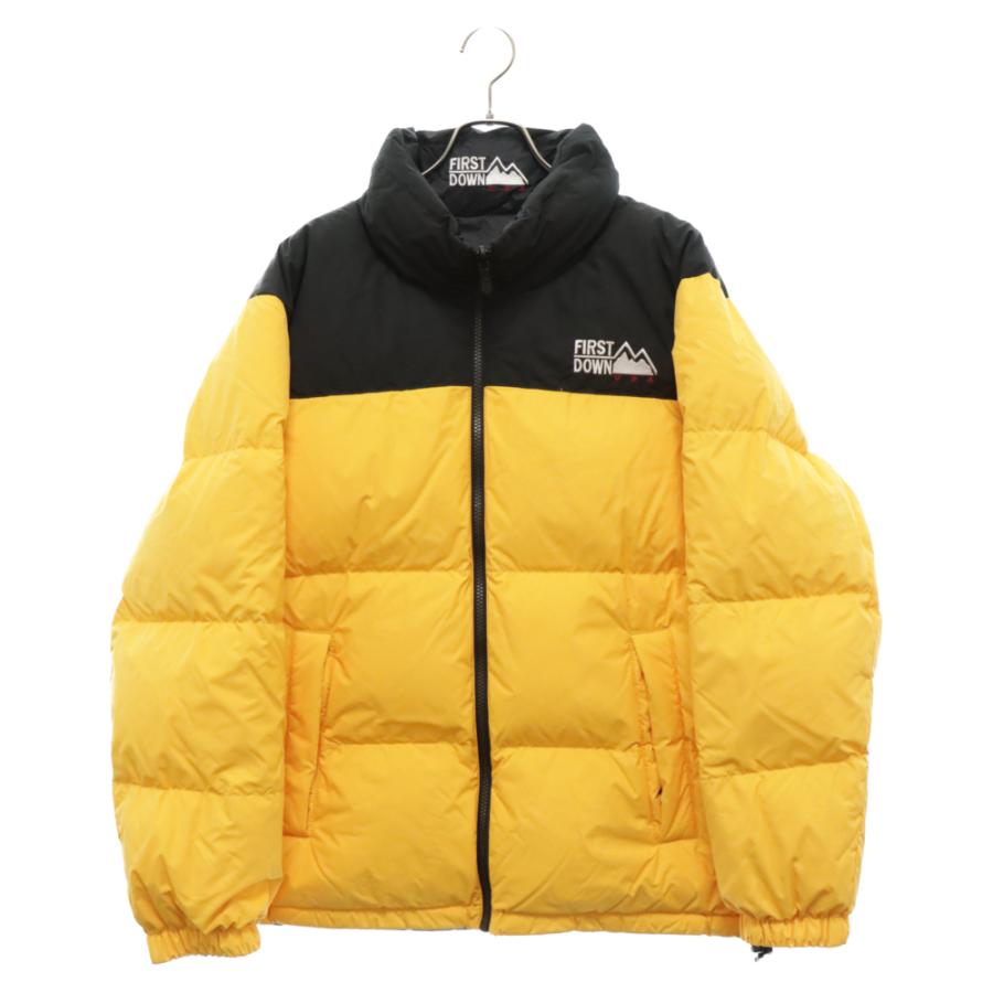 FIRST DOWN ファーストダウン BUBBLE JACKET ロゴ刺繍