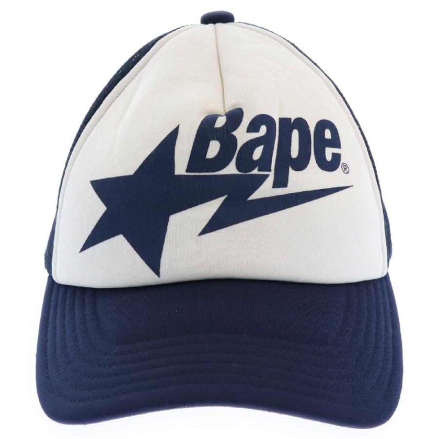 A BATHING APE（アベイシングエイプ） BAPE STA MESH CAP べイプスタ