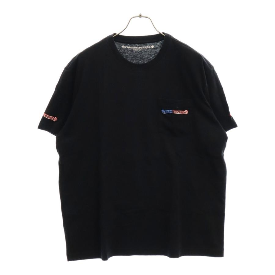 CHROME HEARTS クロムハーツ PPO US SCRL Tee 星条旗柄 スクロール  
