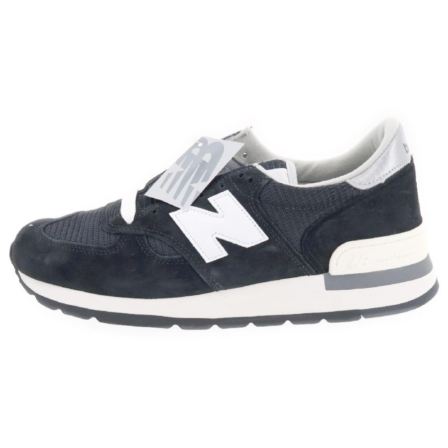 New Balance ニューバランス 990 USA製 Black with White メッシュ 