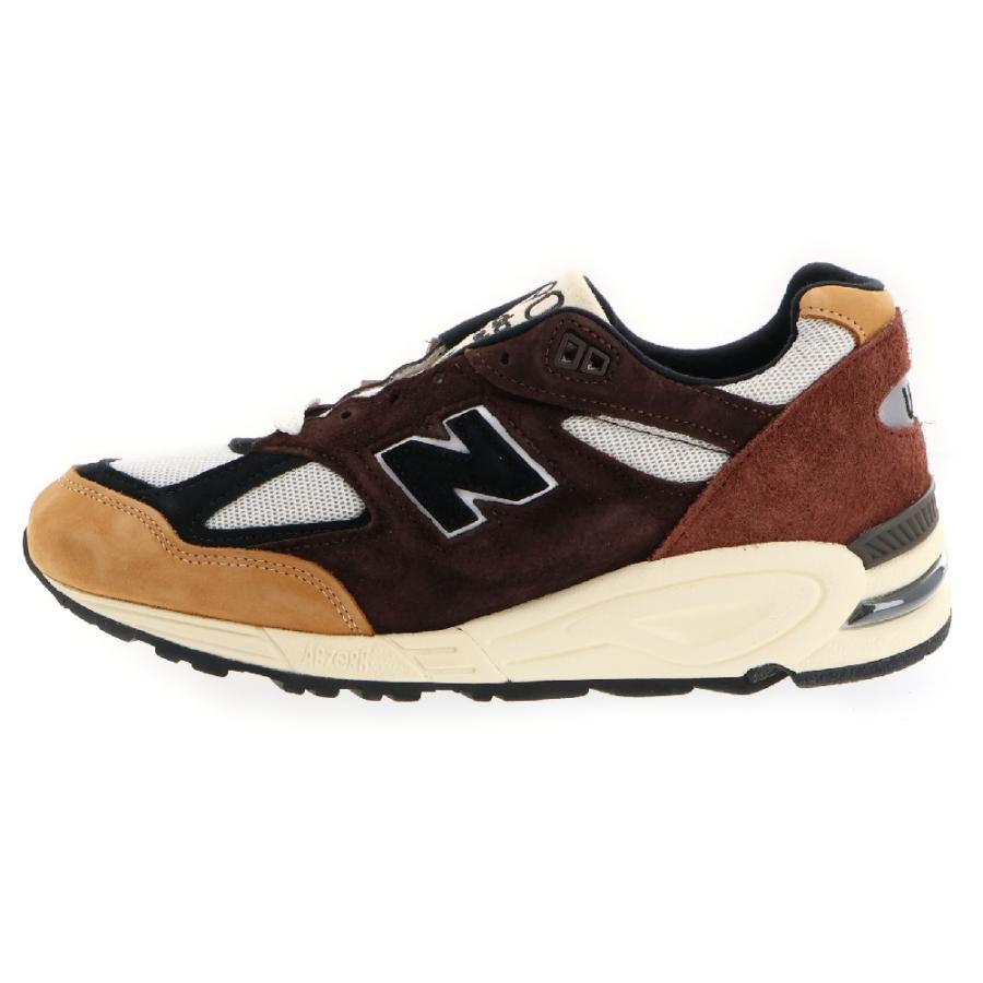New Balance (ニューバランス) 990V2 Brown and Tan ブラウンアンド 