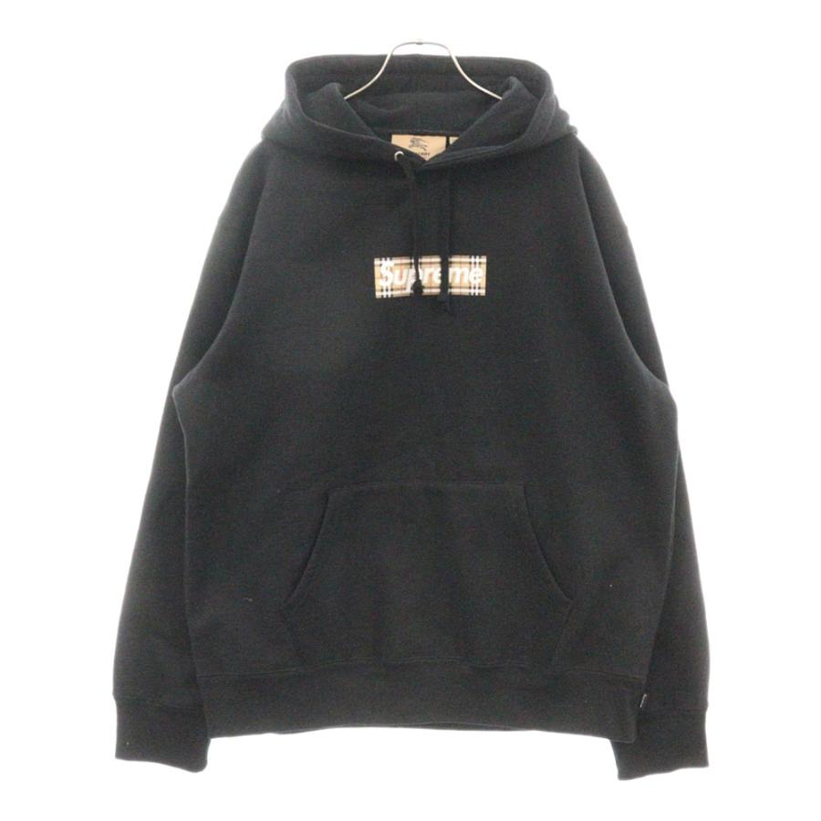 SUPREME シュプリーム 22SS ×Burberry Box Logo Hooded Sweatshirt  
