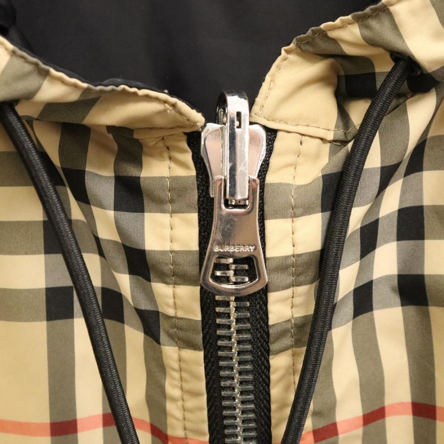 BURBERRY バーバリー ノバチェック リバーシブルジップアップパーカー 