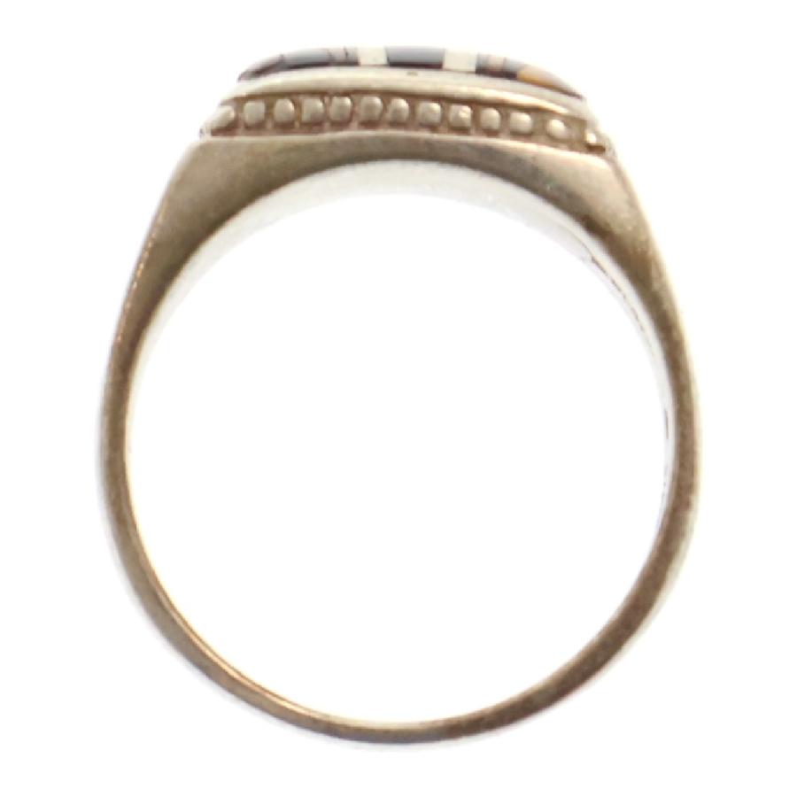 STONEWEAVER NAVAJO ナバホ ストーン シルバーリング 18号