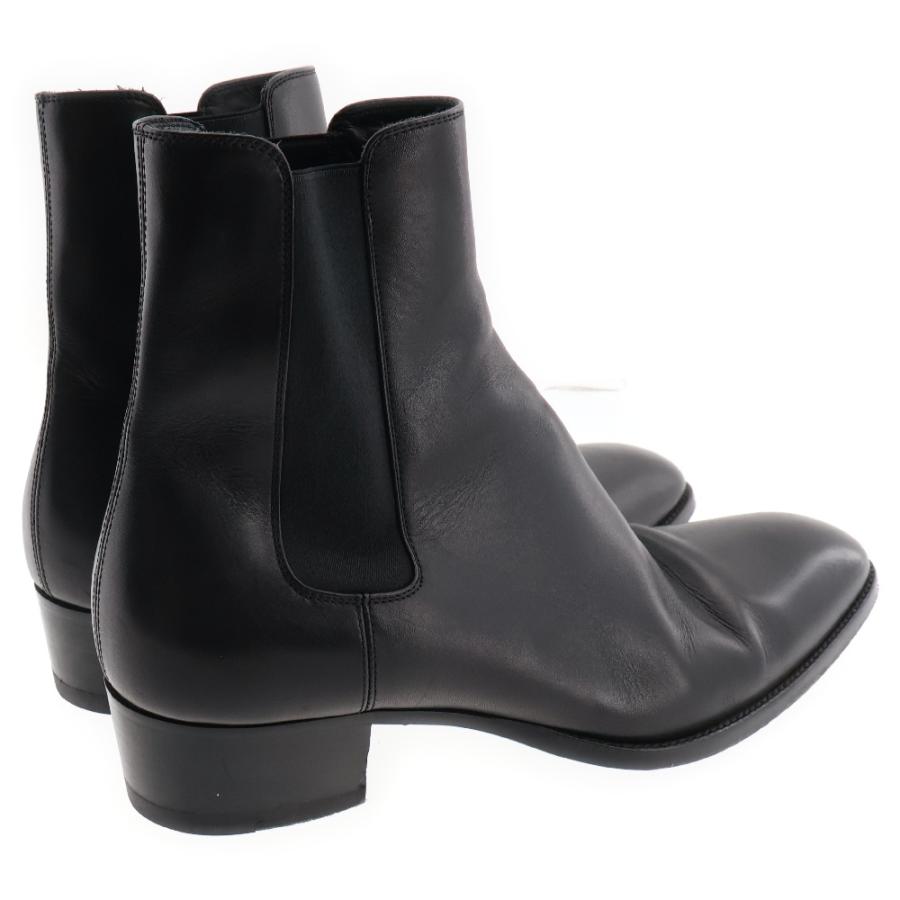 SAINT LAURENT PARIS サンローランパリ サイドゴア レザーブーツ