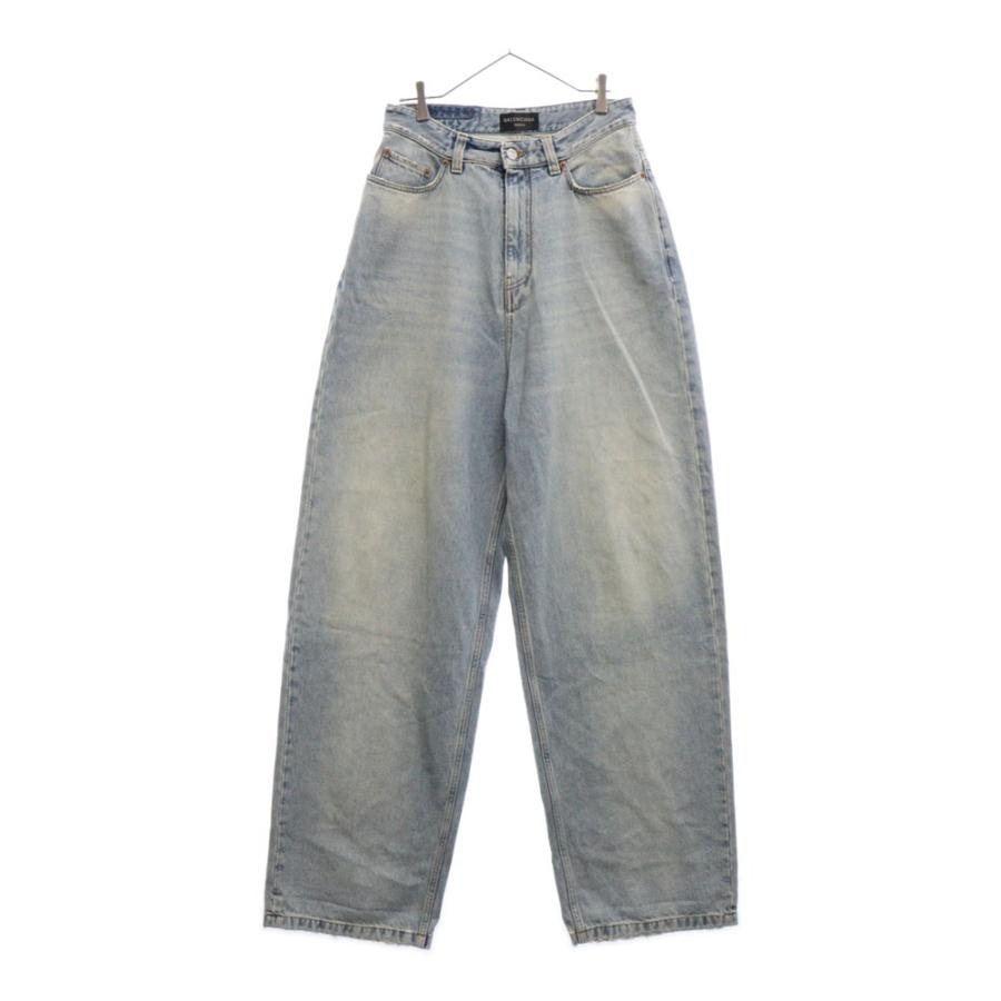 BALENCIAGA バレンシアガ 22AW プルアップワイドバギーデニム BALENCIAGA バレンシアガ 22AW プルアップワイドバギーデニム