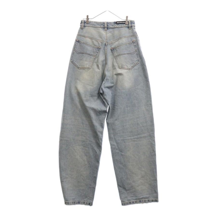 BALENCIAGA バレンシアガ 22AW プルアップワイドバギーデニム BALENCIAGA バレンシアガ 22AW プルアップワイドバギーデニム