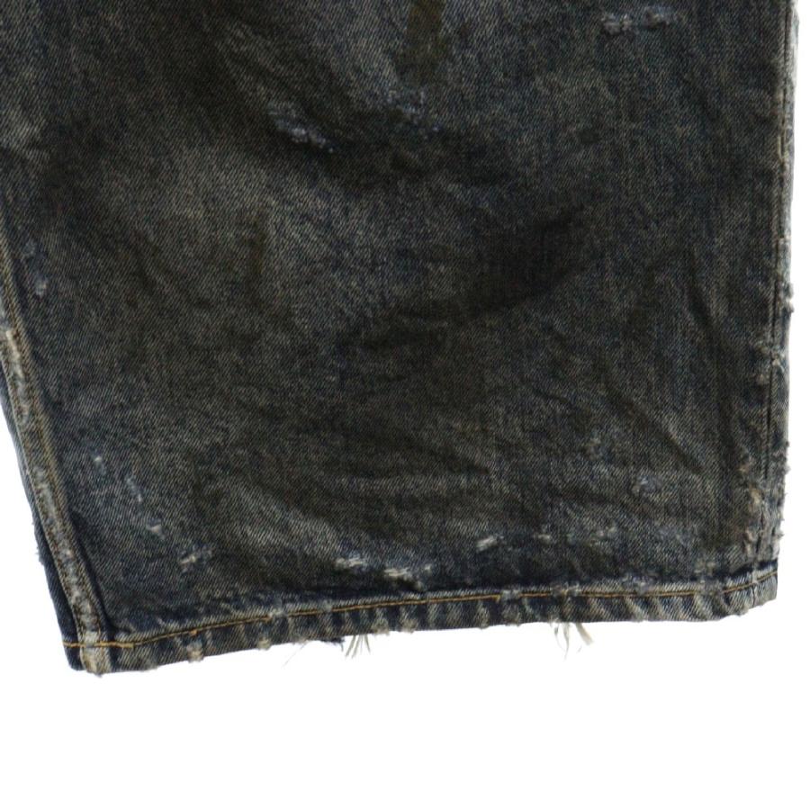 BALENCIAGA バレンシアガ 23SS BAGGY PANTS ダメージ加工バギー BALENCIAGA バレンシアガ 23SS BAGGY PANTS ダメージ加工バギー