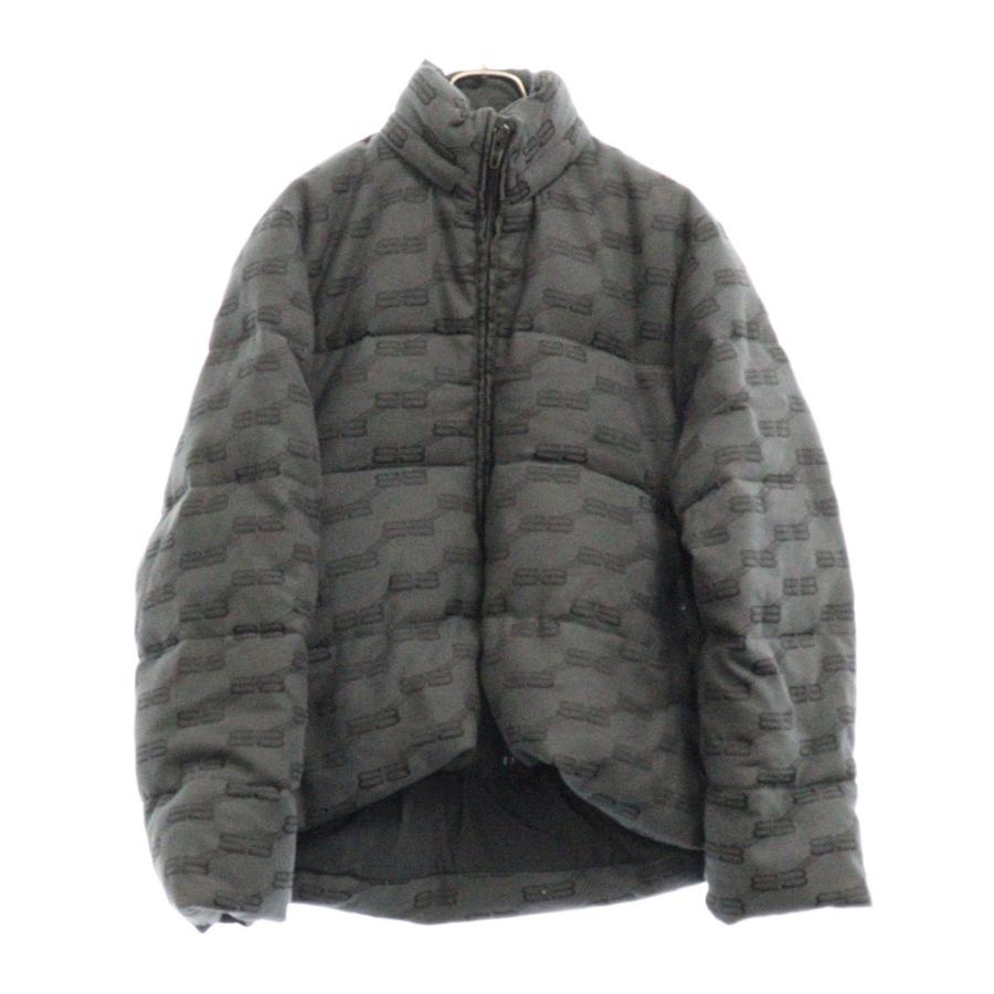 BALENCIAGA バレンシアガ 22AW 総柄 ショート ダウンジャケット BALENCIAGA バレンシアガ 22AW 総柄 ショート ダウンジャケット