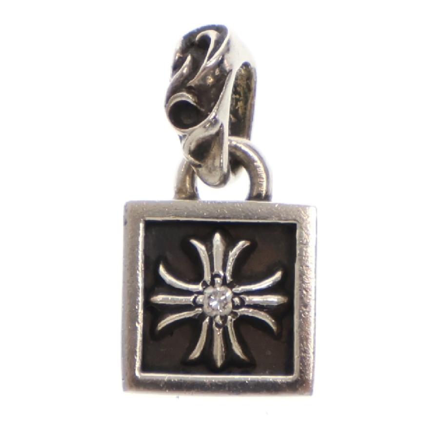 CHROME HEARTS クロムハーツ FRAMED CH PLUS 1DIA フレームドCHプラス 