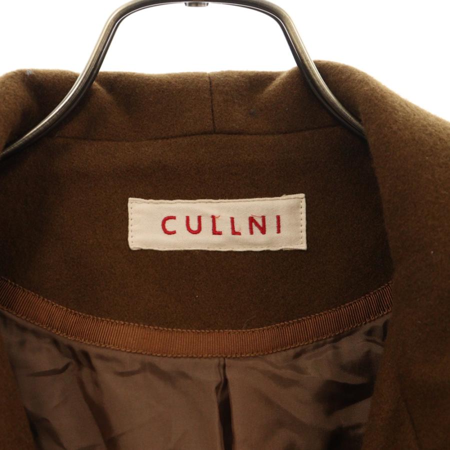CULLNI（クルニ） 19AW メルトン フード ウールロングコート 19-AW-013