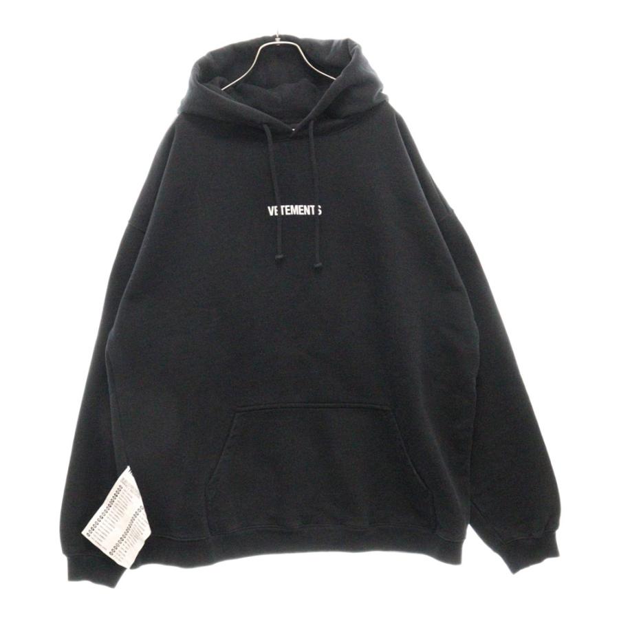 VETEMENTS ヴェトモン 22SS LOGO LABEL HOODIE ロゴ ラベル フーディ  