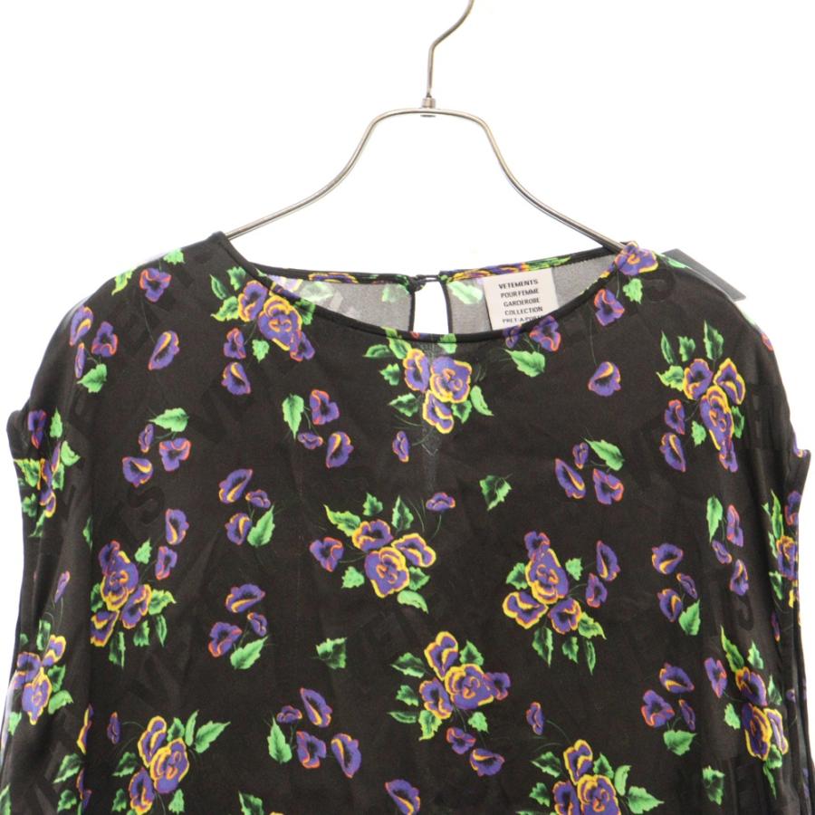 vetemens 定番ワンピース花柄オールシーズン