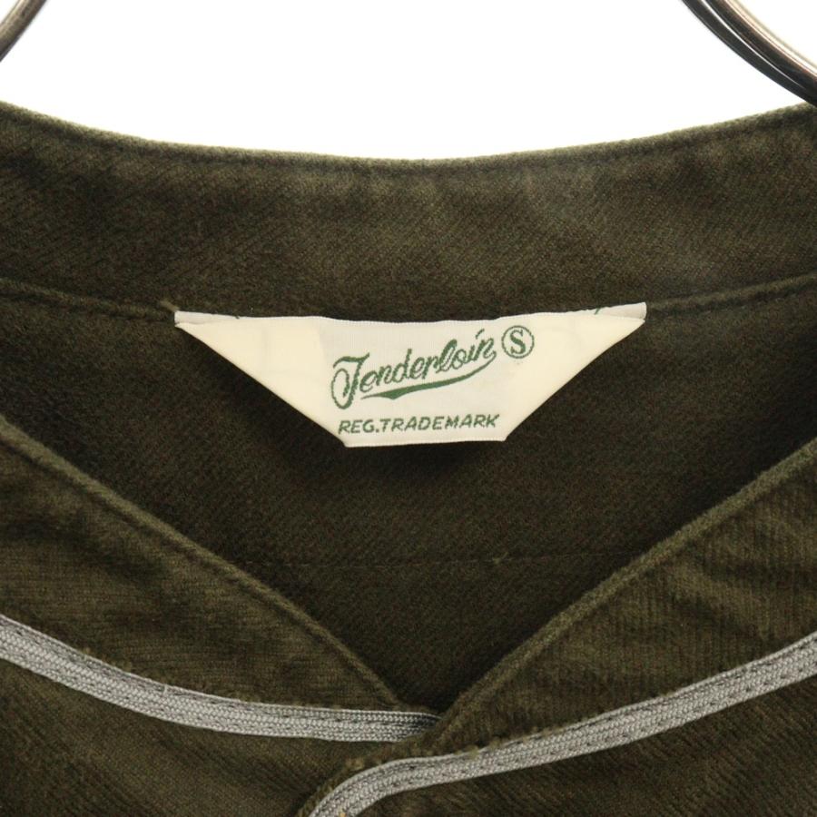TENDERLOIN テンダーロイン 20AW BASEBALL SHT OLIVE 長袖ベースボール 