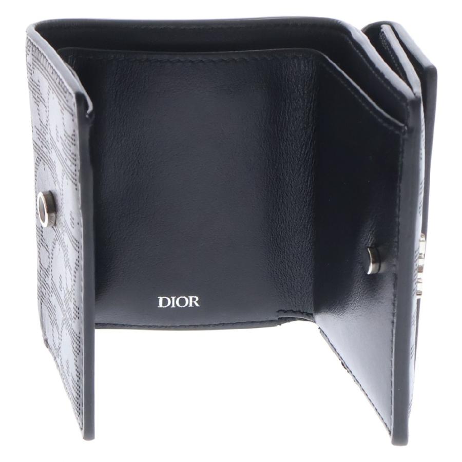 DIOR (ディオール) オブリーク ギャラクシー レザー三つ折り財布 DIOR (ディオール) オブリーク ギャラクシー レザー三つ折り財布