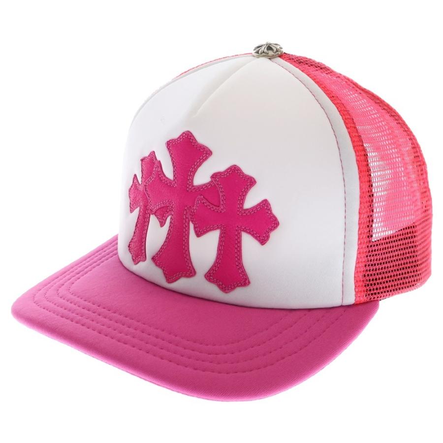 CHROME HEARTS（クロムハーツ） TRUCKER CAP レザークロスパッチ