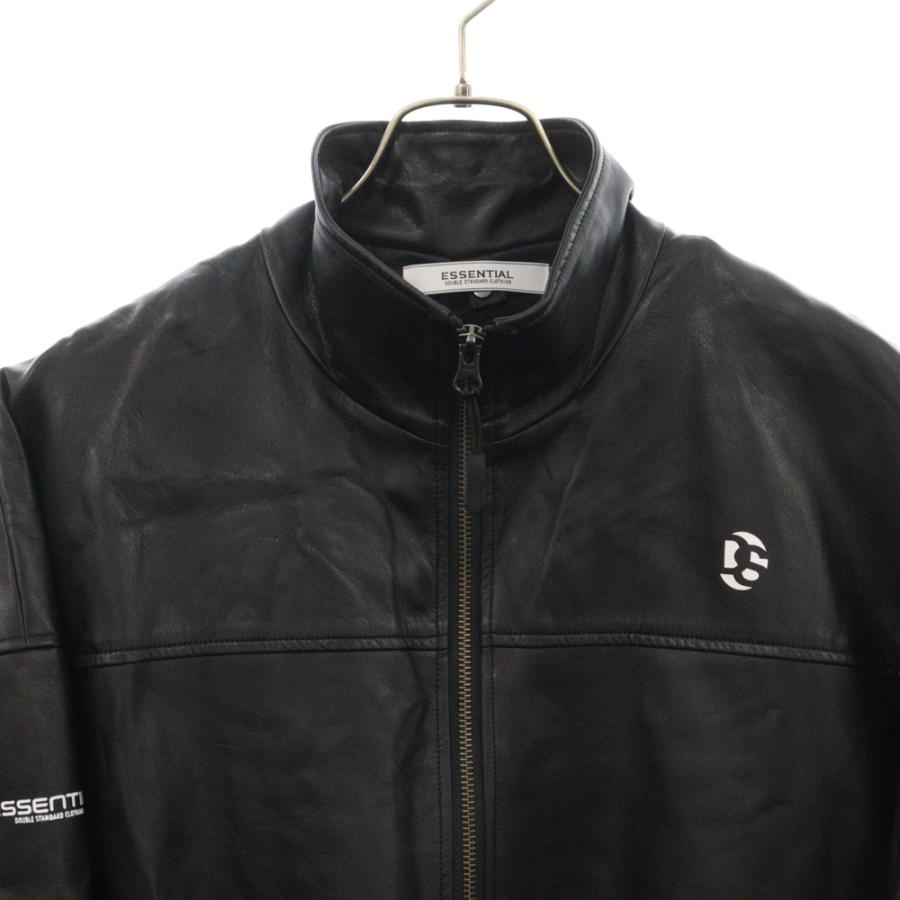 DOUBLE STANDARD CLOTHING レザージャケット　ブラック DOUBLE STANDARD CLOTHING レザージャケットブラック