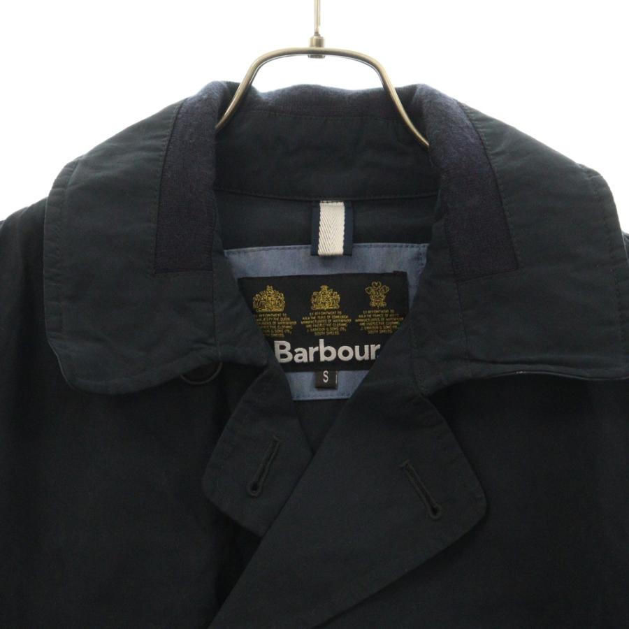 Barbour（バブアー） ノンオイルド トレンチコート 1501158 ネイビー