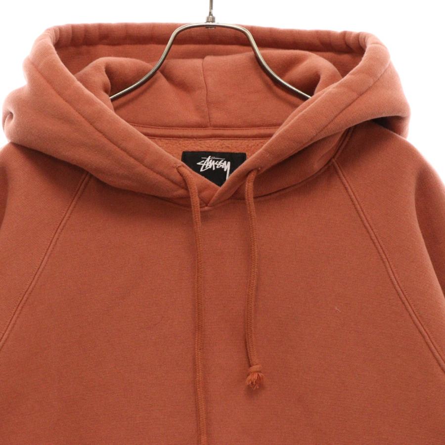 STUSSY（ステューシー） Fleece Raglan Hood 裏起毛 フーディープル
