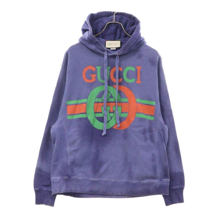 GUCCI（グッチ） 19SS ヴィンテージ加工 インターロッキングG プル 