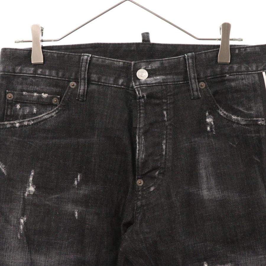 DSQUARED2 ディースクエアード COOL GUY JEAN ダメージ加工 サイド 