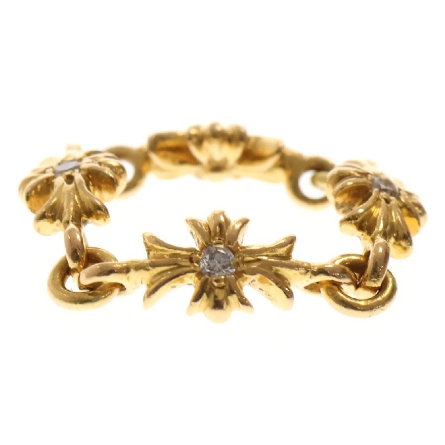 CHROME HEARTS クロムハーツ 22K RING TNY E CH PLS DIA CHROME HEARTS クロムハーツ 22K RING TNY E CH PLS DIA