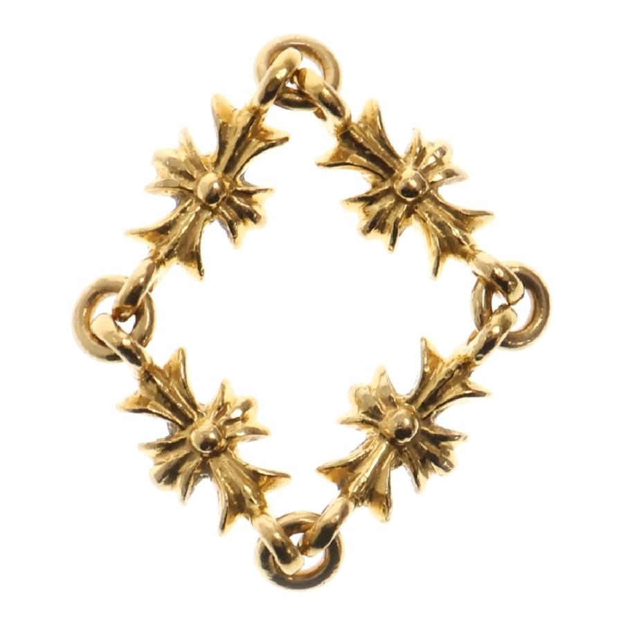CHROME HEARTS クロムハーツ 22K RING TNY E CH PLS DIA CHROME HEARTS クロムハーツ 22K RING TNY E CH PLS DIA