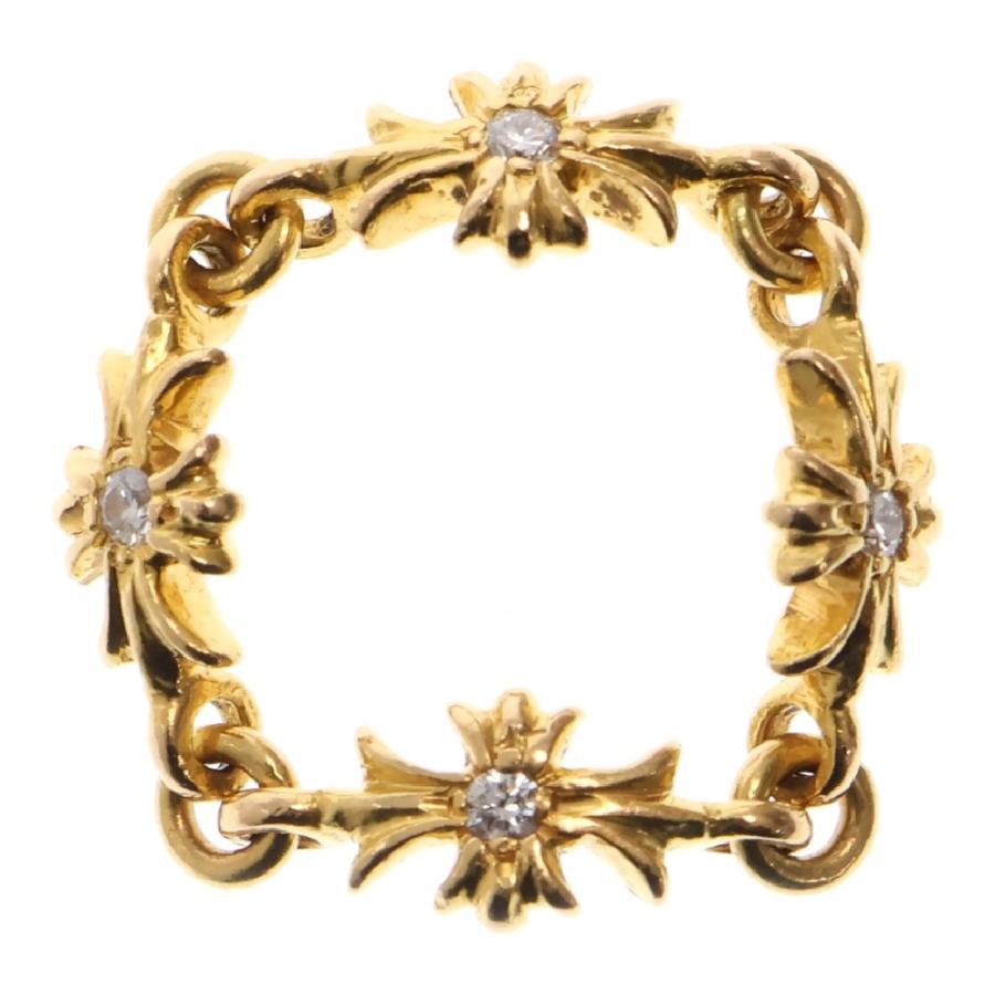 CHROME HEARTS クロムハーツ 22K RING TNY E CH PLS DIA CHROME HEARTS クロムハーツ 22K RING TNY E CH PLS DIA