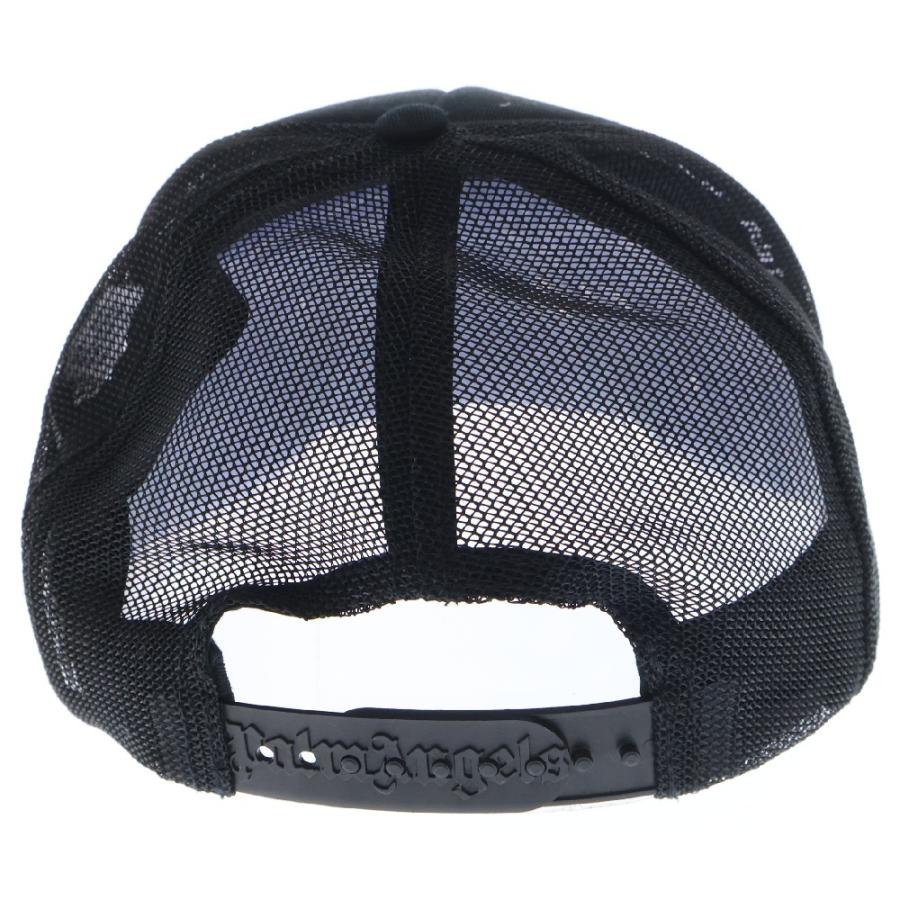 Palm Angels メッシュキャップ　黒　タグ付き PALM ANGELS Curved Logo Mesh Cap