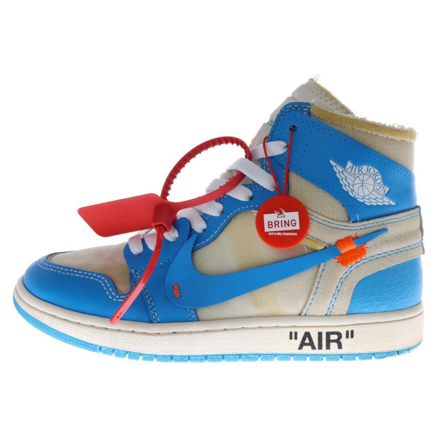 NIKE（ナイキ） ×オフホワイト AIR JORDAN 1 エアジョーダン1 パウダー