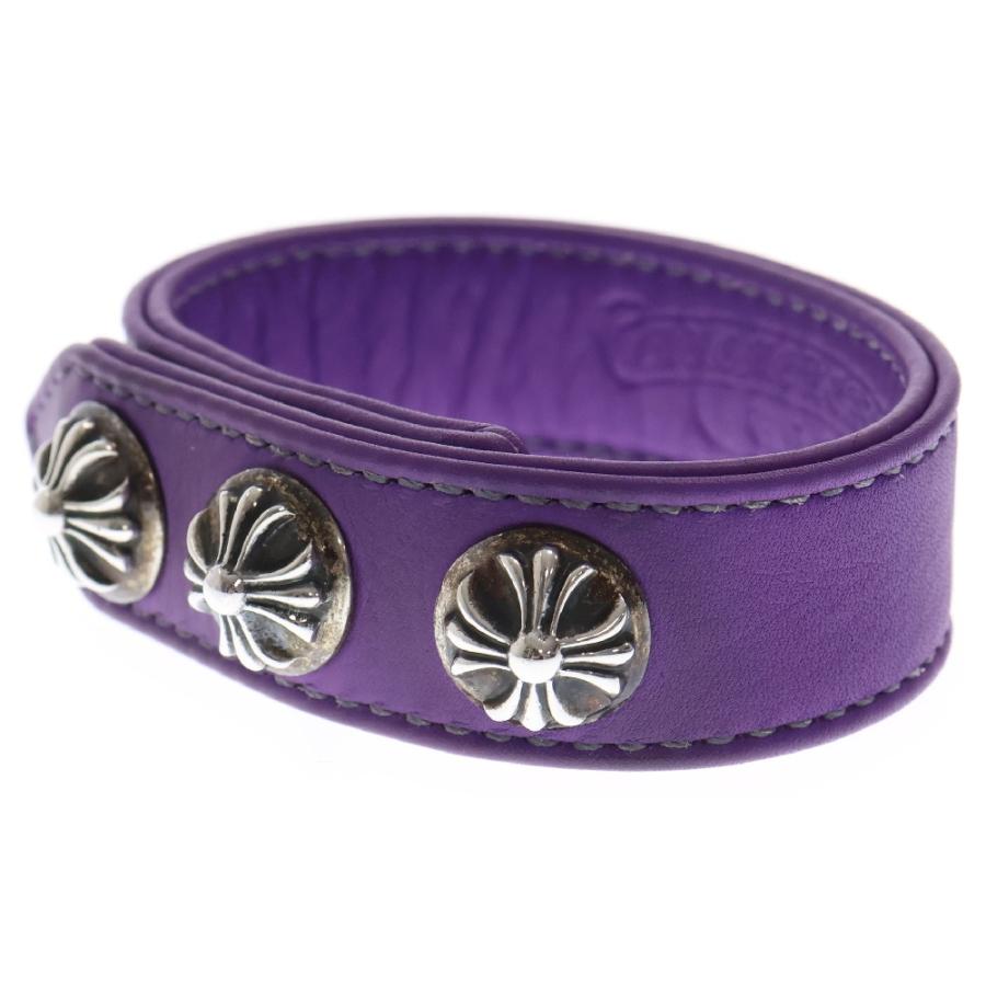 CHROME HEARTS クロムハーツ 3BTN 2SNP クロス3ボタン2スナップ レザー 