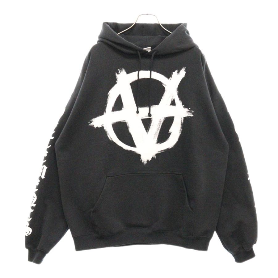 VETEMENTS ヴェトモン 23SS DOUBLE ANARCHY LOGO Hoodie UE63HD341X 