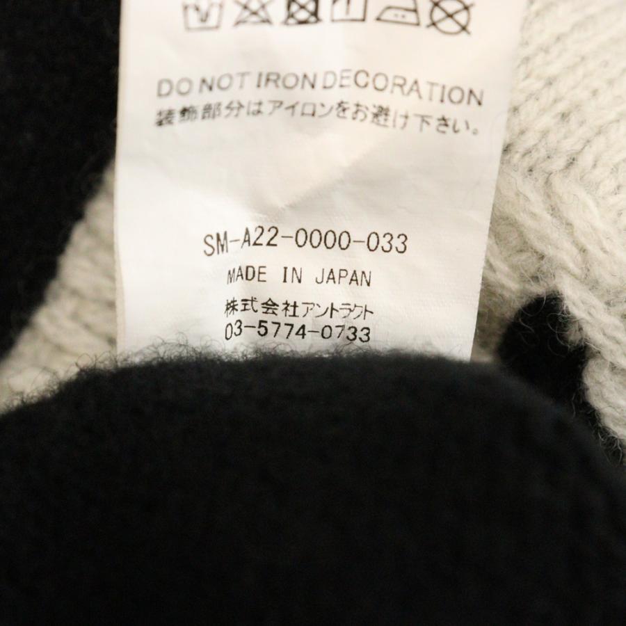 SAINT MICHAEL セントマイケル 22AW SM-A22-0000-033 CLF 刺繍ダメージ